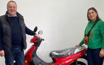 Ganador de la Moto Blitz 110 0 km