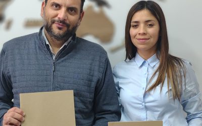 Firma del Convenio con la Municipalidad de Cortaderas